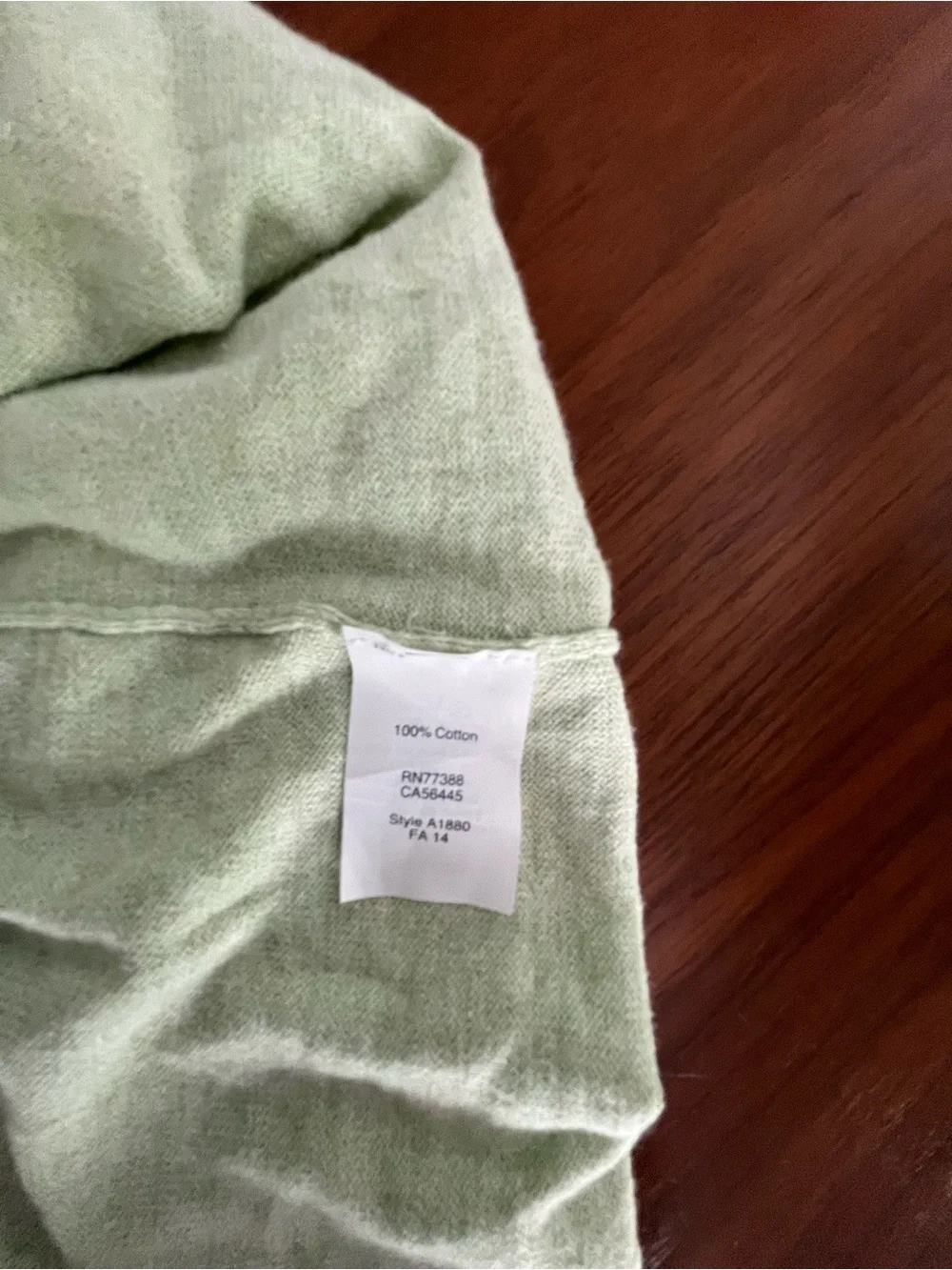 J. Crew Pale Mint V-Neck Sweater - Size XS